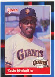 1988 Donruss Baseball Cards    066      Kevin Mitchell